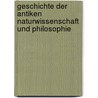 Geschichte Der Antiken Naturwissenschaft Und Philosophie door Windelband Wilhelm