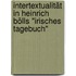 Intertextualität in Heinrich Bölls "Irisches Tagebuch"