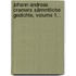 Johann Andreas Cramers Sämmtliche Gedichte, Volume 1...