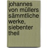 Johannes von Müllers sämmtliche Werke, Siebenter Theil door Johannes Von Muller