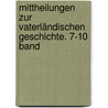 Mittheilungen zur vaterländischen Geschichte. 7-10 Band door Historischer Verein In St. Gallen
