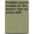 Multiple-source Models For The Beams From An Elekta Sl25