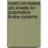 Natef Correlated Job Sheets For Automotive Brake Systems