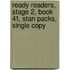 Ready Readers, Stage 2, Book 41, Stan Packs, Single Copy