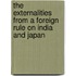 The Externalities From A Foreign Rule On India And Japan