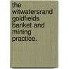 The Witwatersrand Goldfields Banket and Mining Practice. door Samuel John Truscott