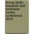 Brong Ahafo Research and Extension Centre conference 2010