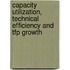 Capacity Utilization, Technical Efficiency And Tfp Growth