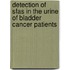 Detection Of Sfas In The Urine Of Bladder Cancer Patients
