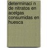 Determinaci N de Nitratos En Acelgas Consumidas En Huesca by Esther Asensio Casas