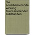 Die Sensibilisierende Wirkung Fluorescierender Substanzen