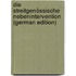 Die Streitgenössische Nebenintervention (German Edition)