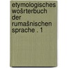 Etymologisches Wošrterbuch der rumašnischen Sprache . 1 door Pus¿Cariu