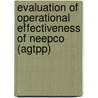 Evaluation Of Operational Effectiveness Of Neepco (agtpp) door Samarjit Dey