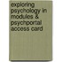 Exploring Psychology in Modules & Psychportal Access Card