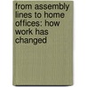 From Assembly Lines To Home Offices: How Work Has Changed door Jennifer Boothroyd