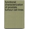 Functional characterization of prostate tumour cell lines door Peggy Reich
