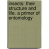 Insects: Their Structure and Life. a Primer of Entomology door George H. Carpenter