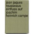 Jean Jaques Rousseaus einfluss auf Joachim Heinrich Campe