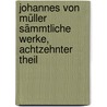 Johannes von Müller sämmtliche Werke, Achtzehnter Theil door Johannes Von Muller