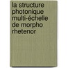 La structure photonique multi-échelle de Morpho rhetenor door Julie Boulenguez