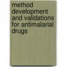 Method Development and Validations For Antimalarial Drugs door Almustapha Lawal