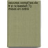 Oeuvres Compl Tes de Fr D Ric Bastiat (7); Mises En Ordre