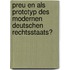Preu En Als Prototyp Des Modernen Deutschen Rechtsstaats?