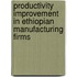 Productivity Improvement In Ethiopian Manufacturing Firms