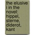 The Elusive I in the Novel: Hippel, Sterne, Diderot, Kant