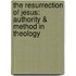 The Resurrection of Jesus: Authority & Method in Theology
