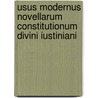 Usus Modernus Novellarum Constitutionum Divini Iustiniani door William Maginn