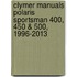Clymer Manuals Polaris Sportsman 400, 450 & 500, 1996-2013