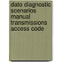 Dato Diagnostic Scenarios Manual Transmissions Access Code