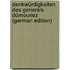 Denkwürdigkeiten Des Generals Dümouriez (German Edition)