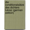 Die Conditionalsätze Des Dichters Lukrez (German Edition) by Schroeter Friedrich