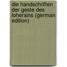 Die Handschriften Der Geste Des Loherains (German Edition) by Viëtor Wilhelm