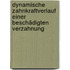 Dynamische Zahnkraftverlauf einer beschädigten Verzahnung