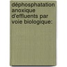 Déphosphatation anoxique d'effluents par voie biologique: door Mohammed Merzouki