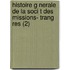 Histoire G Nerale de La Soci T Des Missions- Trang Res (2)