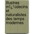 Illustres Mï¿½Decins Et Naturalistes Des Temps Modernes
