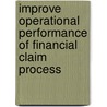 Improve Operational Performance Of Financial Claim Process door Shiva Prasad B.P.