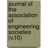 Journal of the Association of Engineering Societies (V.10) door Association Of Engineering Societies