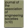 Journal of the Association of Engineering Societies (V.10) by Association Of Engineering Societies
