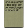 Kirke microform : das Spiel der Verwandlungen in einem Akt door Hellmuth