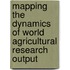 Mapping the dynamics of world agricultural research output