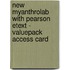 New MyAnthroLab with Pearson Etext - Valuepack Access Card