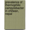 Prevalence of Thermophilic Campylobacter in Chitwan, Nepal door Narayan Paudyal