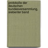 Protokolle der Deutschen Bundesversammlung, siebenter Band by Germany. Bundestag