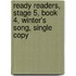 Ready Readers, Stage 5, Book 4, Winter's Song, Single Copy